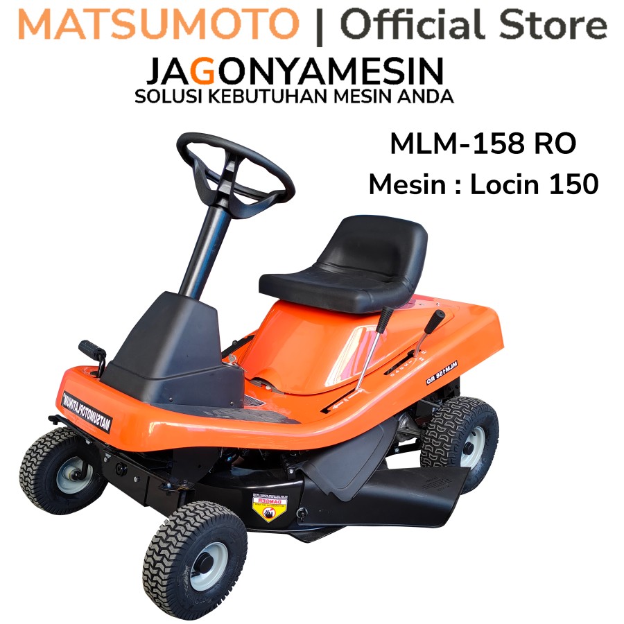 MESIN POTONG RUMPUT LAWN MOWER MATSUMOTO MLM 158 RO ( GARANSI RESMI )