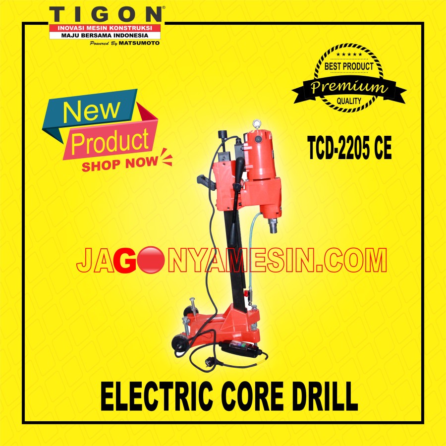 ELECTRIC CORE DRILL |TCD-2205 CE GARANSI RESMI