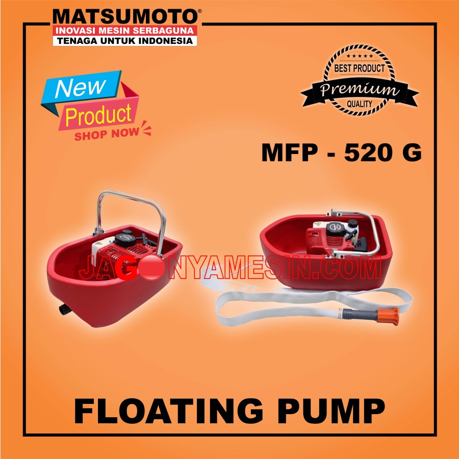 FLOATING PUMP/POMPA AIR MATSUMOTO MFP - 520 G /POMPA AIR APUNG