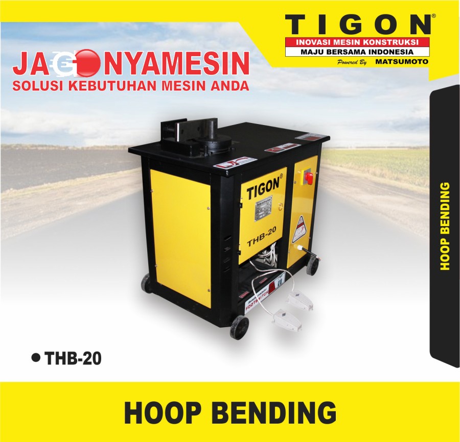 Hoop Bending - Mesin Penenkuk Besi Tigon THB-20