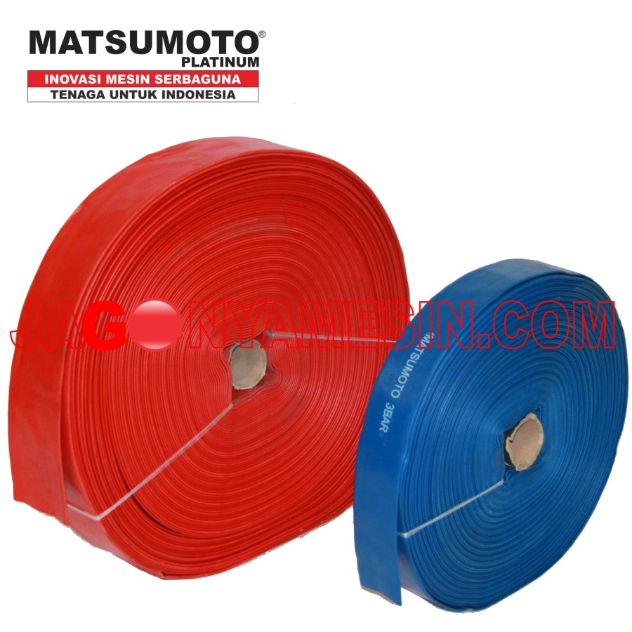 Selang Air / Water Hose MATSUMOTO 8 inch 3 Bar 100 M (GARANSI RESMI)