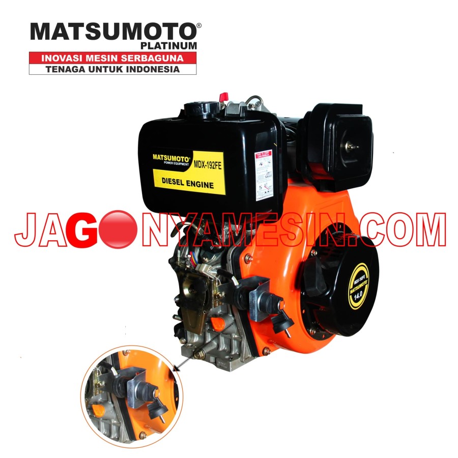 Engine / Mesin Penggerak /Diesel Engine MATSUMOTO ( MDX - 186 FAE)