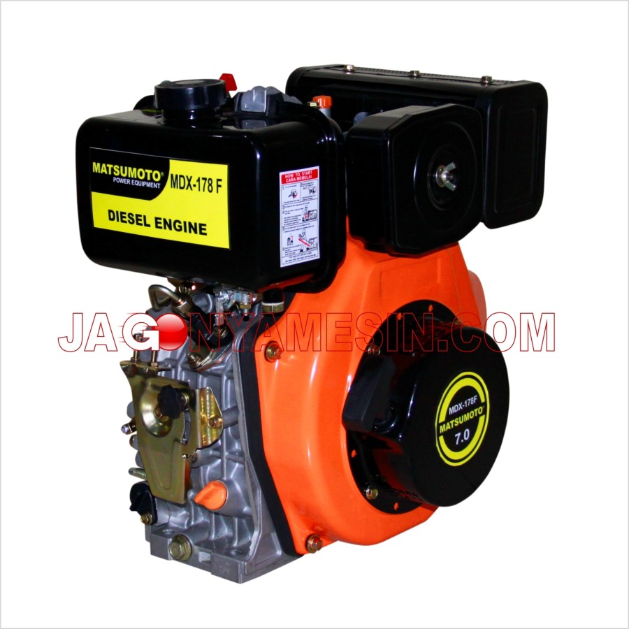 Mesin Penggerak / Air Cooled Diesel Engine MATSUMOTO ( MDX - 186 FA )