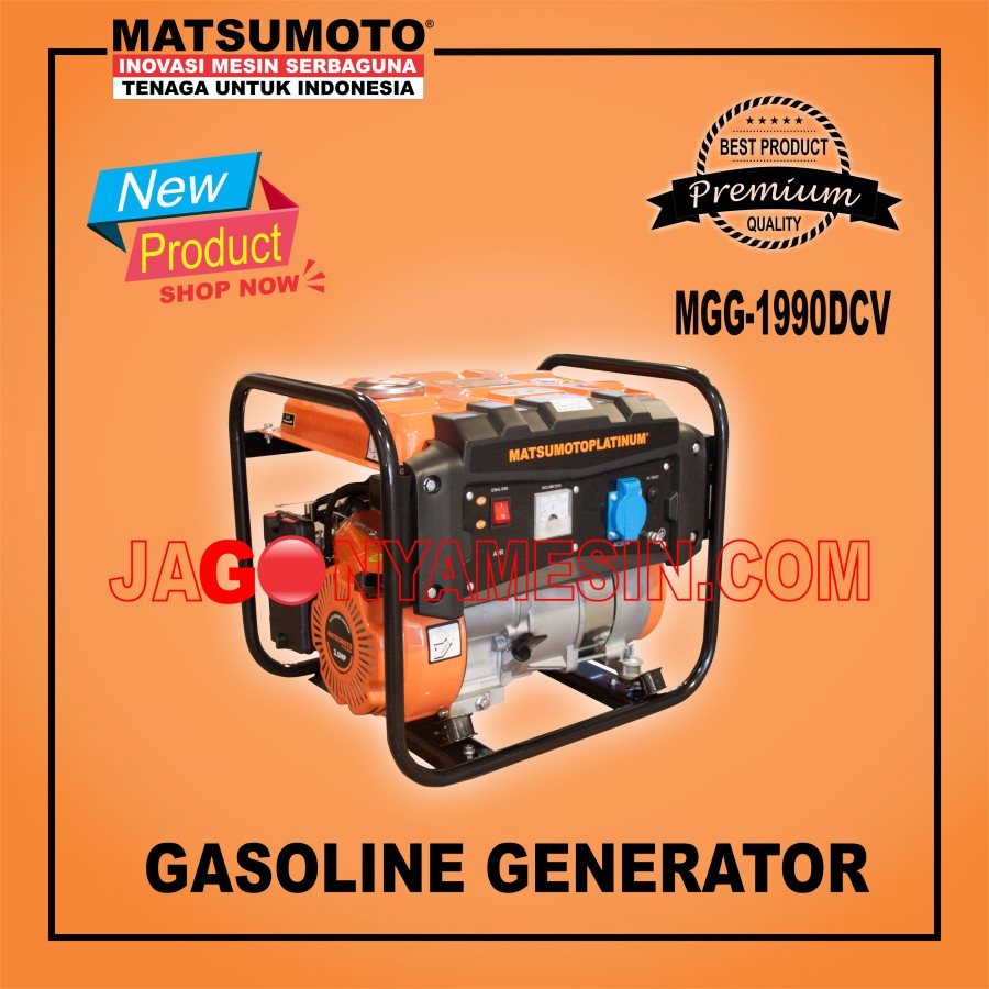 Genset / Gasoline Generator Matsumoto (MGG-1900DCV)