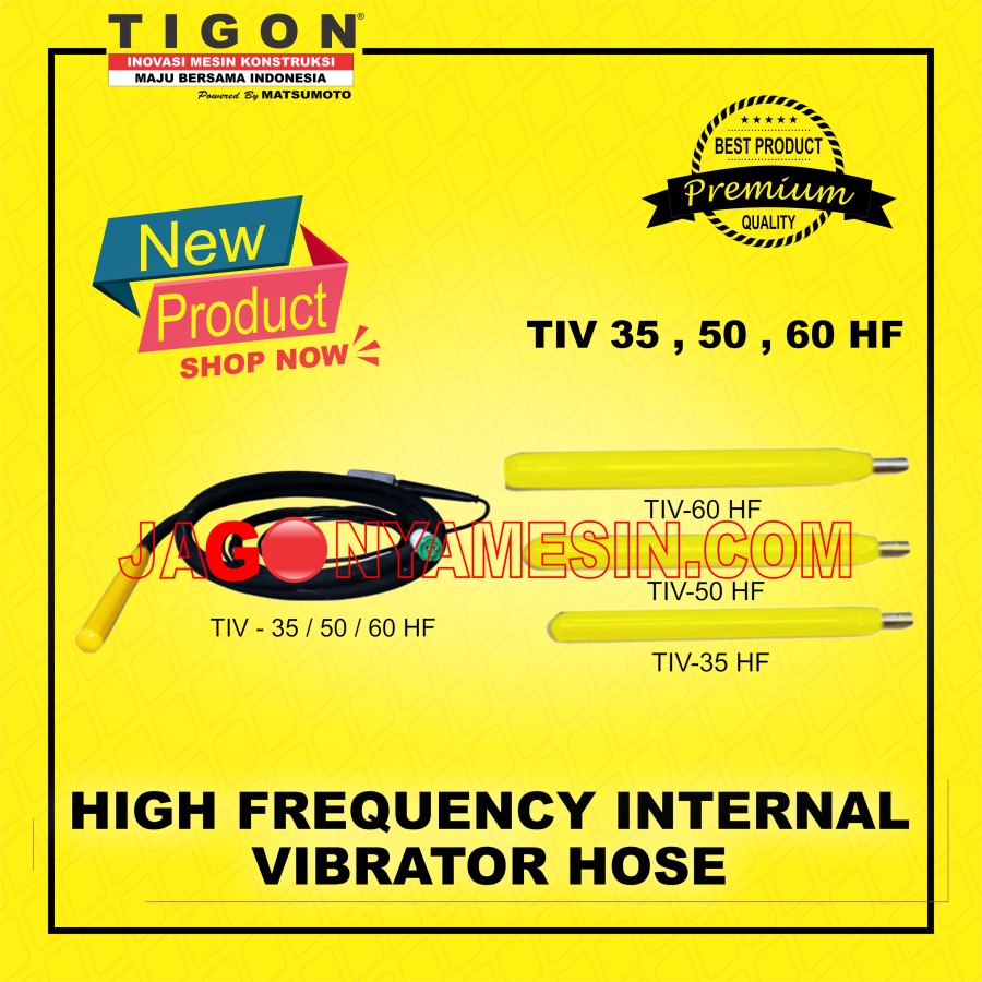 Hose High Frequency Internal Vibrator Hose TIGON (TIV 50 HF)