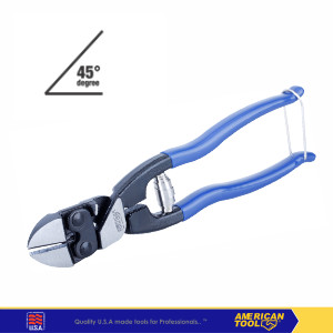 Tang Mini Bolt 45Drajat/Angled Mini Bolt Cutter American Tool 8958764