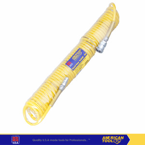 Selang Angin Spiral / Recoil Hose PU 9Meter American Tool 8958801Y