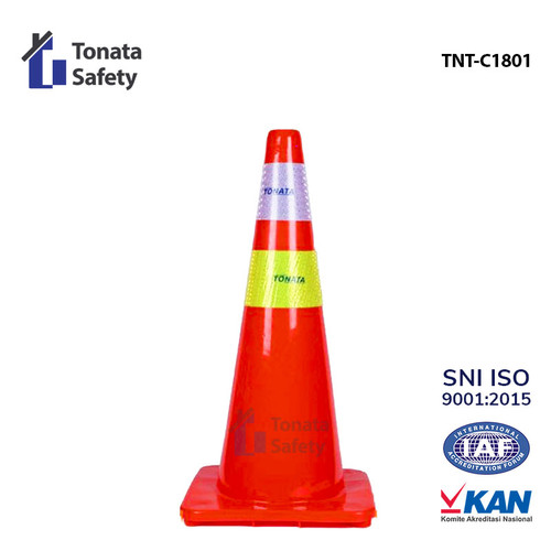 Safety Traffic Cone / Kerucut Lalu Lintas Tonata 1.8 Kg 1,8 Kg