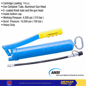 Pompa Gemuk 14oz / Grease Gun HEAVY DUTY 14oz American Tool 8957506