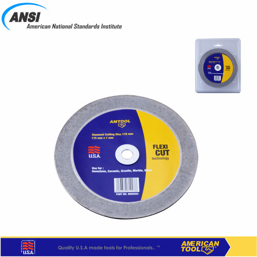 Mata Gerinda potong batu Flexi cut 175mm X 1mm American Tool 8958263