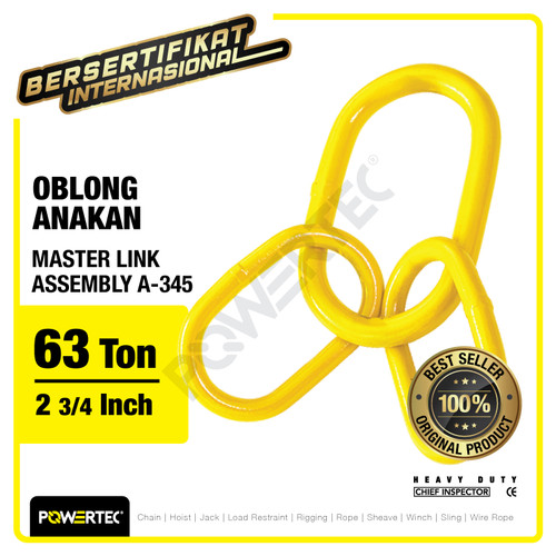 Master Link Assembly A-345 63 Ton - 2-3/4" POWERTEC