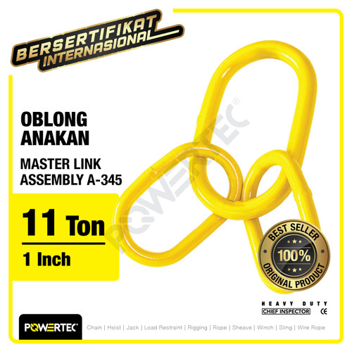 Master Link Assembly A-345 11 Ton - 1" POWERTEC