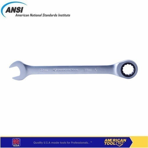 Kunci Ring Pas Ratchet 22mm American Tool 8958934