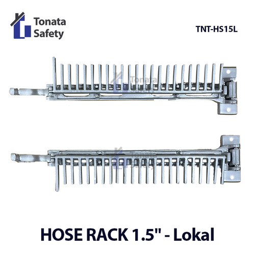 Hose Rack Alumunium / Sisir Selang Pemadam / 1.5" - LOKAL