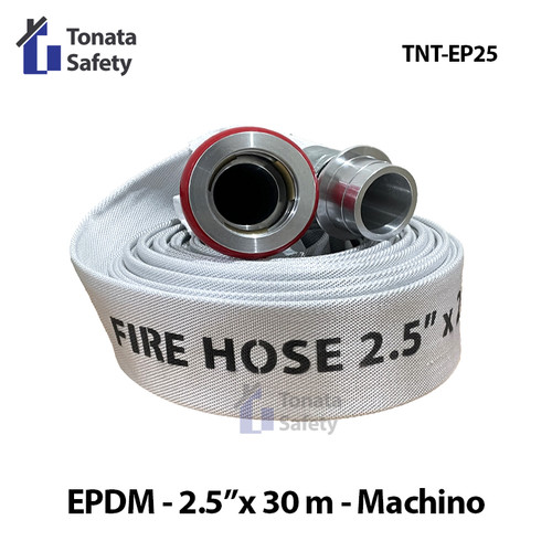 Fire Hose Canvas EPDM Tonata / Selang Pemadam 2.5" x 30m / 30 m