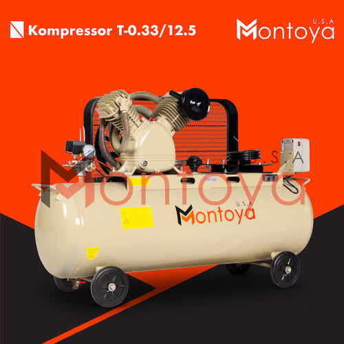 Kompresor angin MONTOYA 5,5 hp T-0.33/12,5