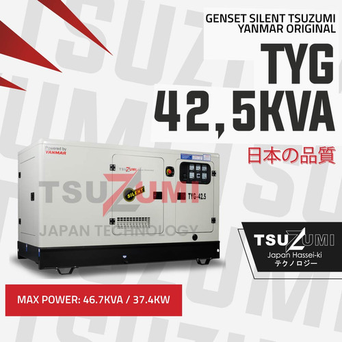 Genset Yanmar TYG 42,5 KVA