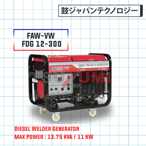 Diesel Welder Generator FAW-VW FDG 12-300