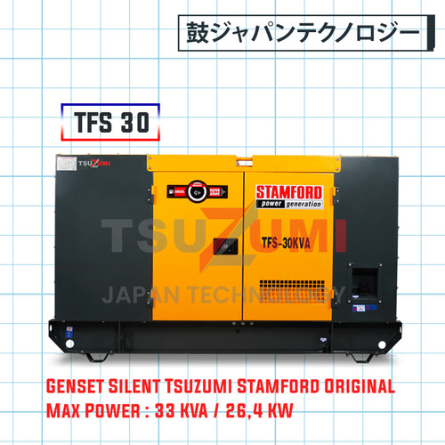 Genset Original Stamford TFS 30 KVA by Tsuzumi