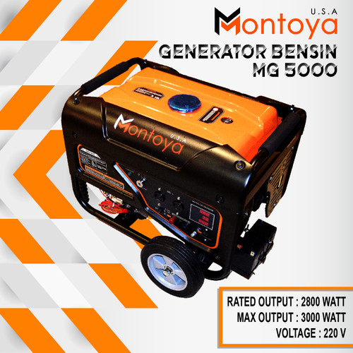 Genset Montoya 2800 3000 watt Montoya MG5000