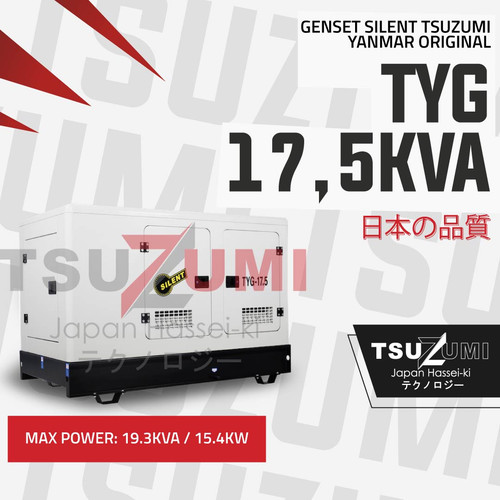 Genset Yanmar TYG 17,5 KVA