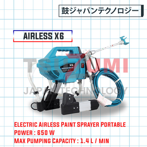 Paint Tool Tsuzumi Airless X6