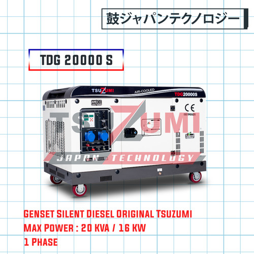 Genset Silent Tsuzumi TDG 20000 S