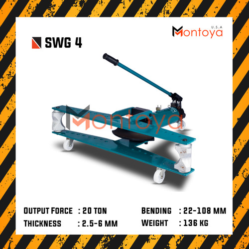 Hydraulic Pipe Bender Manual SWG-4 Montoya