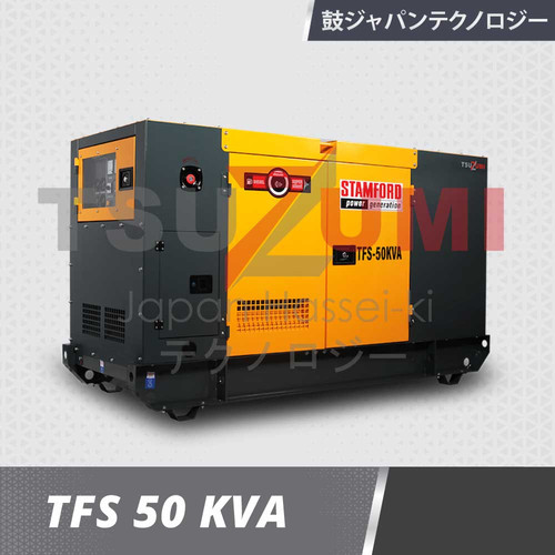 Genset Super Silent STAMFORD TFS 50 KVA 40000 Watt Original by TSUZUMI