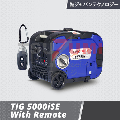 Tsuzumi Genset TSUZUMI TIG 5000iSE Inverter Super Silent With Remote