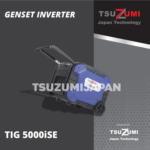 Genset silent 3000 watt Tsuzumi TIG 5000iSE Super Silent 4000 Watt