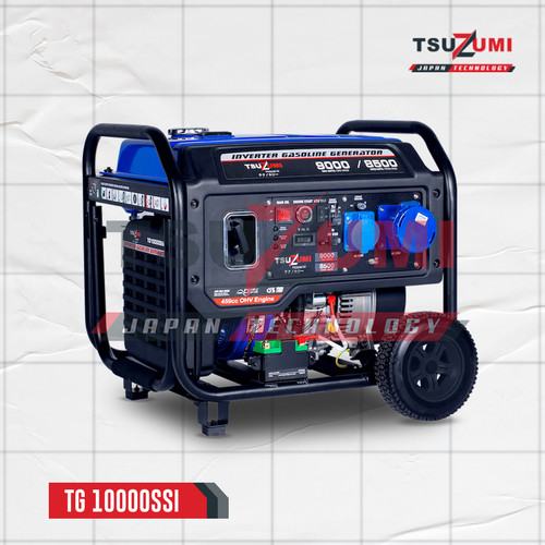 Genset 10 kva Semi Silent Inverter Gasoline TSUZUMI TG 10000 SSI