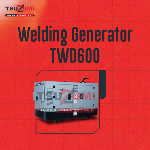 Tsuzumi Japan Genset TWD600 Diesel Engine Driven Welder