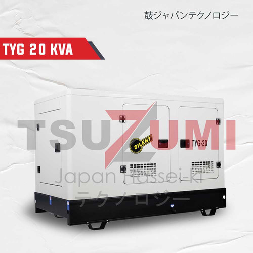 Genset Diesel Super Silent Tsuzumi Yanmar 20 KVA TYG20 Made In Japan