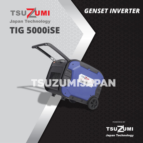 Genset Inverter Super Silent 5 KVA TIG 5000iSE Tsuzumi Japan