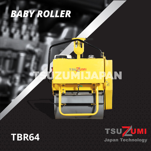 Vibratory Roller Tsuzumi Honda Baby Roller Walk Behind Pemadat Aspal