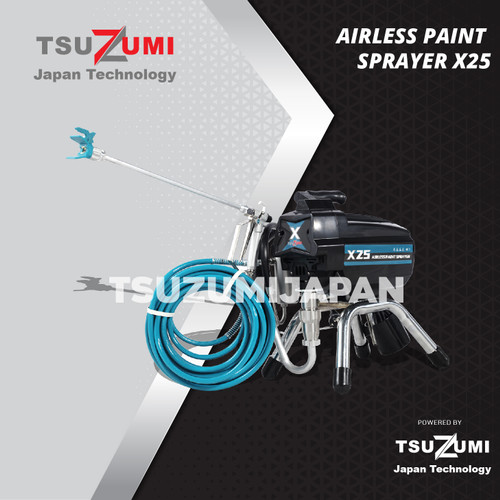 Proffesional Electric Airless Paint Sprayer X25 Tsuzumi