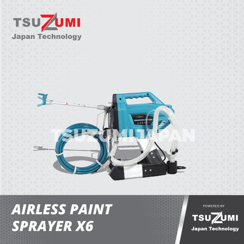 Electric Airless Paint Sprayer - X6 - Alat cat tanpa kompresor angin