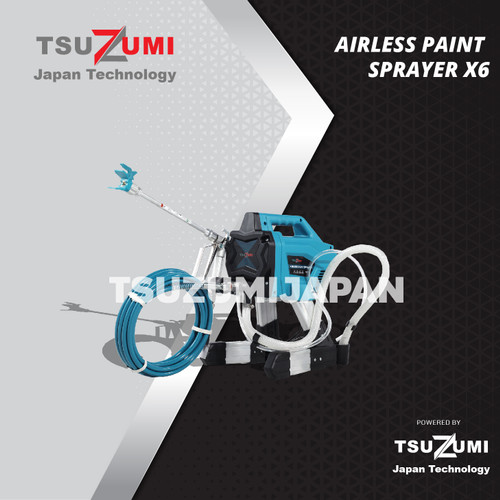 Electric Airless Paint Sprayer - X6 - Tsuzumi