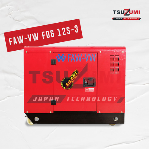 Genset Silent FAW-VW - 10000 Watt - 12KVA - FDG 12S-3