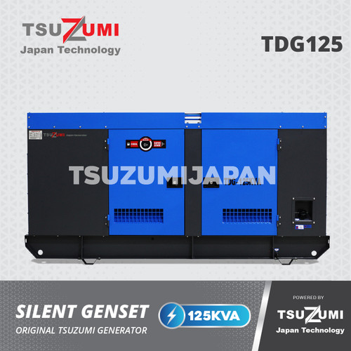 Genset Silent 125 KVA Original Tsuzumi Japan