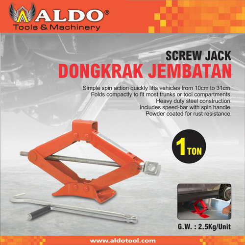 DONGKRAK JEMBATAN 1 TON ALDO