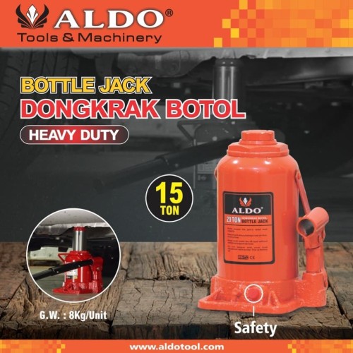 DONGKRAK BOTOL HEAVY DUTY 15 TON