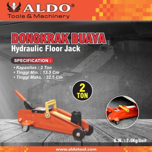 DONGKRAK BUAYA 2 TON ALDO