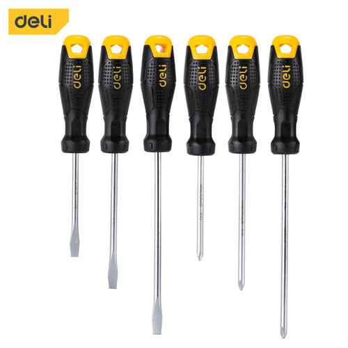 Deli Screwdriver Set / Obeng Set 6 Pcs EDL620006