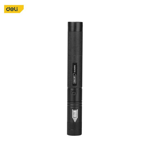 Deli Laser Pen/ Senter Laser Hitam Ukuran 3B Lampu Terang DL552001