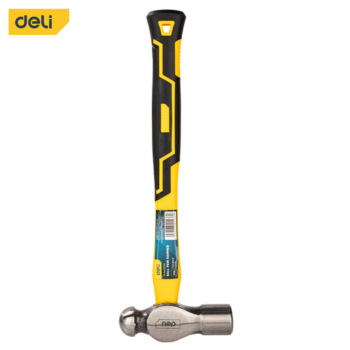 Deli Ball Hammer / Palu Konde Pegangan PP+Fiber Baja Perkakas DL4430XX