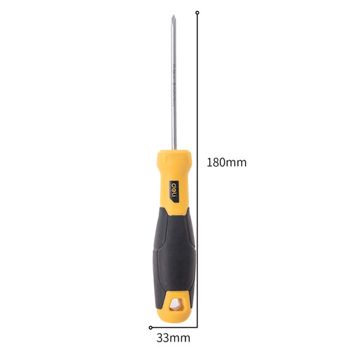 Deli Philips Screwdriver / Obeng Plus Berbagai Ukuran Cr-V DL63XXXX