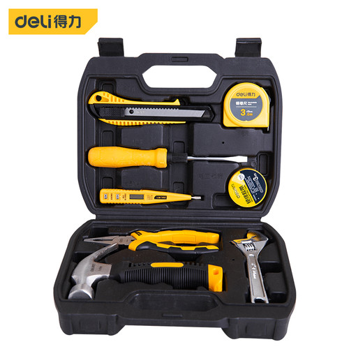 Deli Household Tool Kits / Set Perkakas Pertukangan 8 pcs/set DL5970