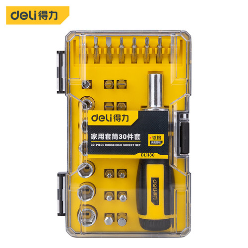 Deli Precision Screwdriver Set / Obeng Presisi 30pcs/set DL1130